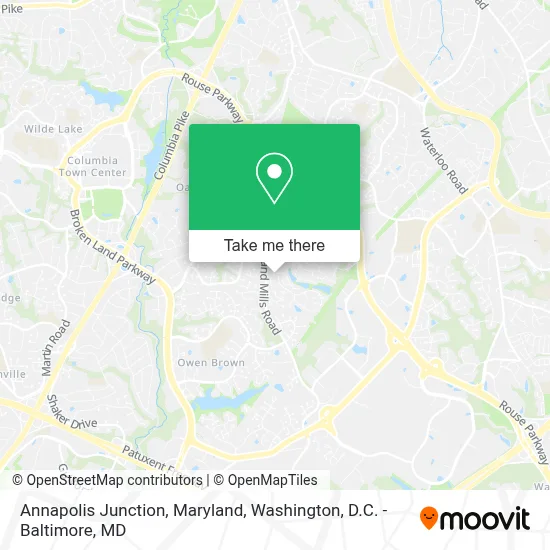Annapolis Junction, Maryland map