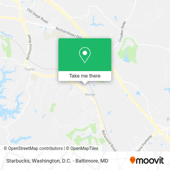 Starbucks map