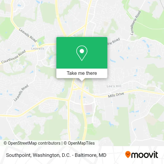 Southpoint map