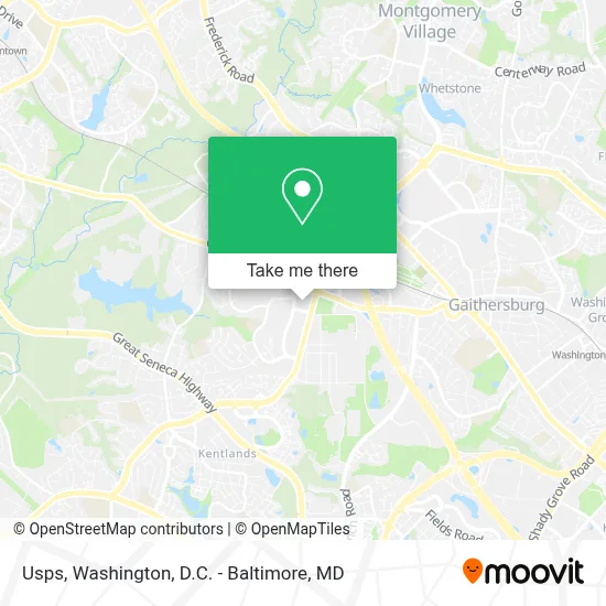 Usps map