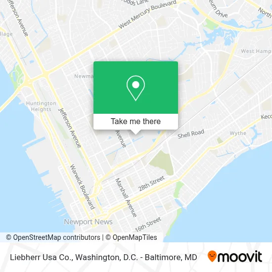 Liebherr Usa Co. map