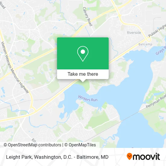 Leight Park map