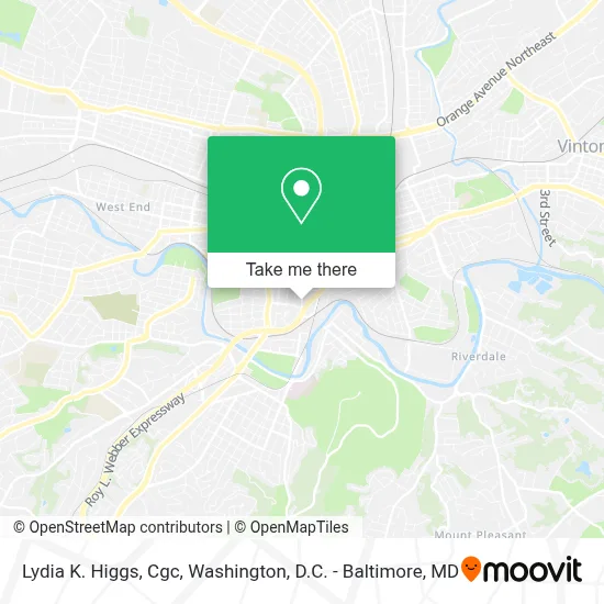 Lydia K. Higgs, Cgc map