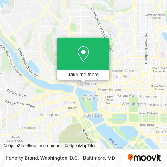 Faherty Brand map