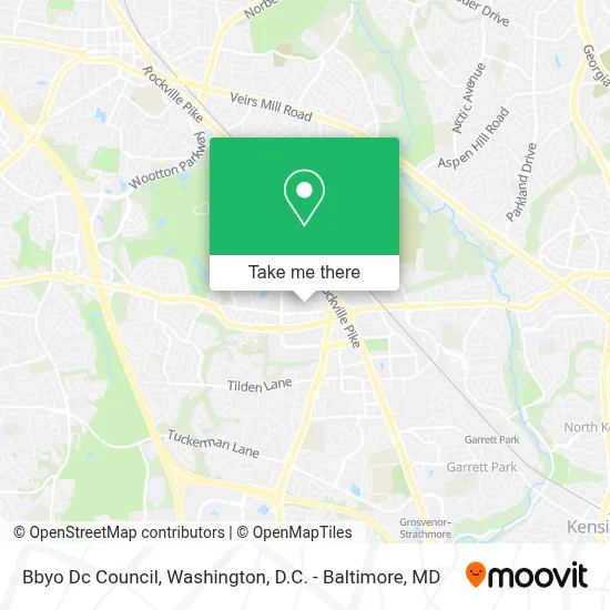 Bbyo Dc Council map