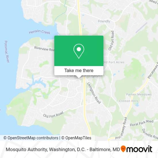Mosquito Authority map