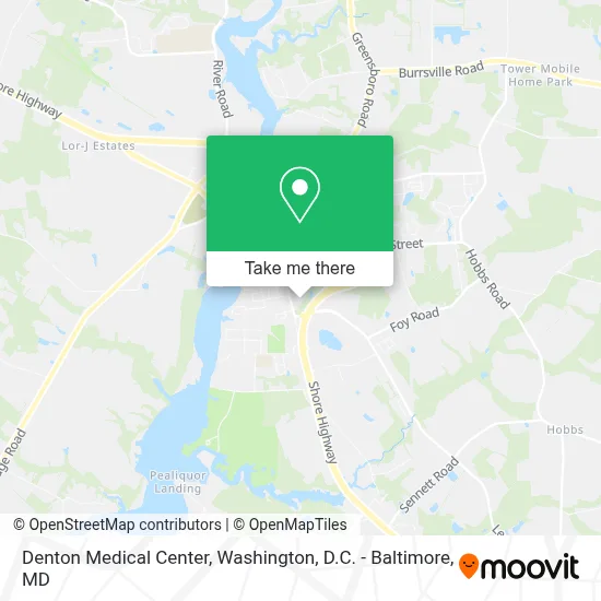 Denton Medical Center map