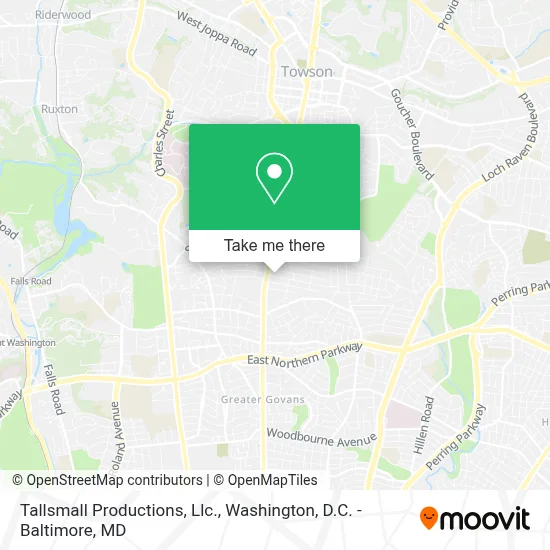 Tallsmall Productions, Llc. map