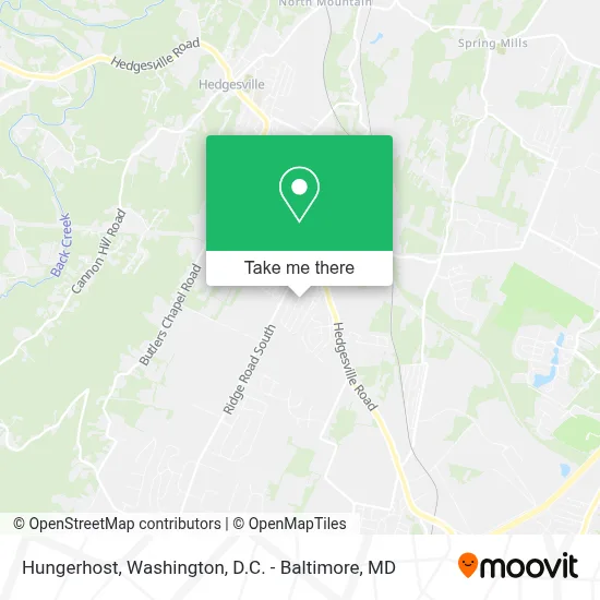 Hungerhost map