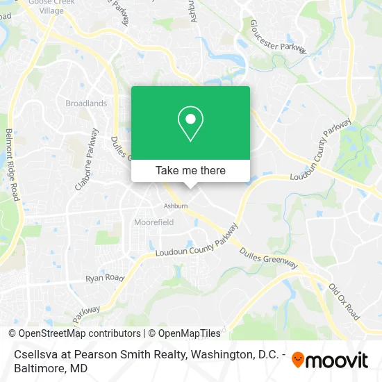 Csellsva at Pearson Smith Realty map