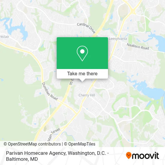 Parivan Homecare Agency map