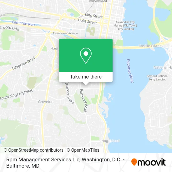 Rpm Management Services Llc map