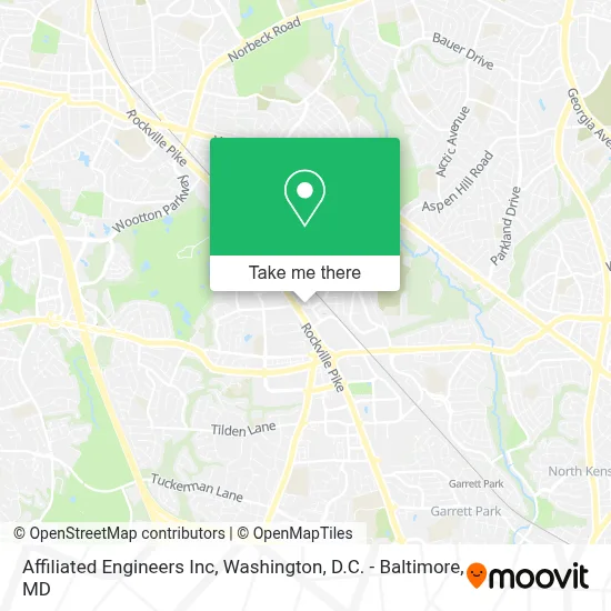 Affiliated Engineers Inc map