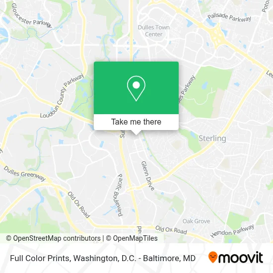 Full Color Prints map
