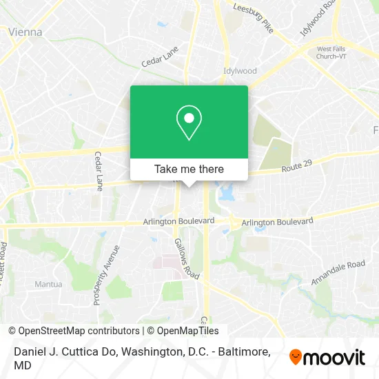 Daniel J. Cuttica Do map