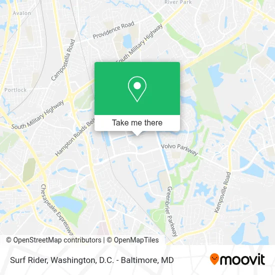 Surf Rider map