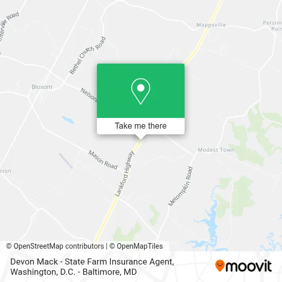 Devon Mack - State Farm Insurance Agent map