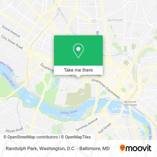Randolph Park map