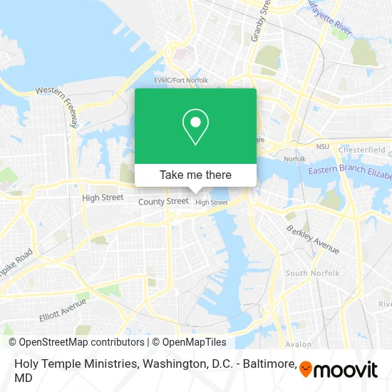 Holy Temple Ministries map