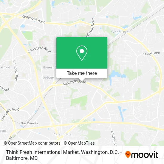 Think Fresh International Market map