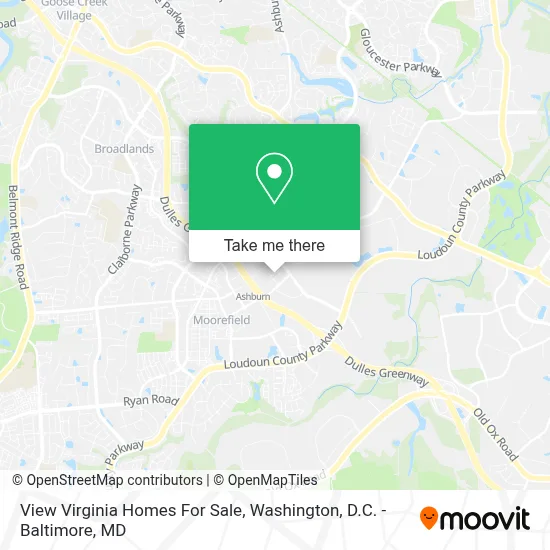View Virginia Homes For Sale map