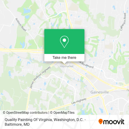 Quality Painting Of Virginia map