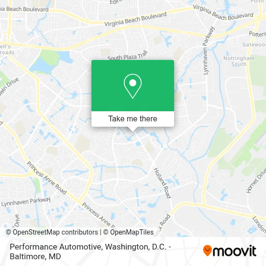 Performance Automotive map
