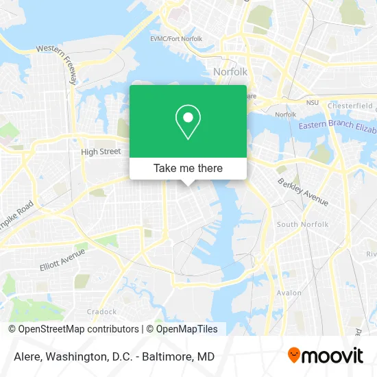 Alere map