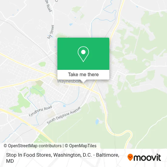 Stop In Food Stores map