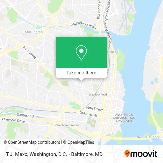 T.J. Maxx map