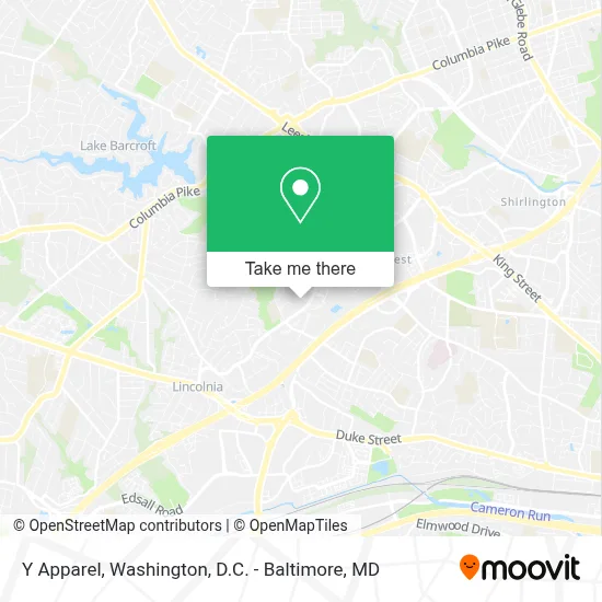 Y Apparel map