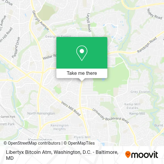 Libertyx Bitcoin Atm map