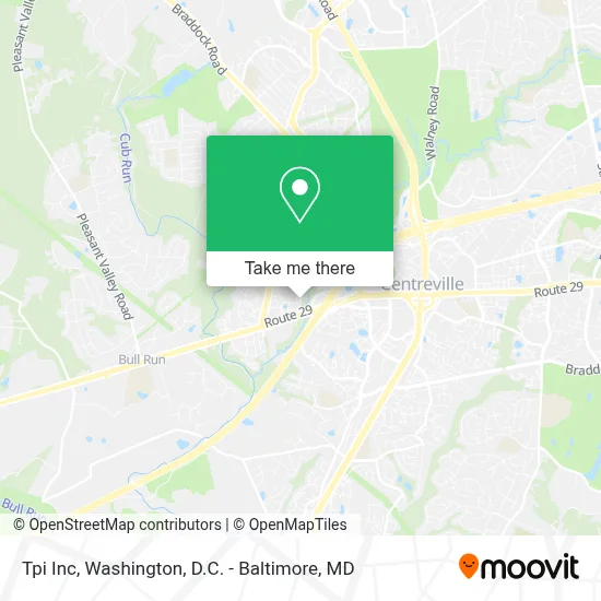 Tpi Inc map