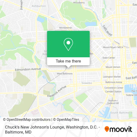 Chuck's New Johnson's Lounge map