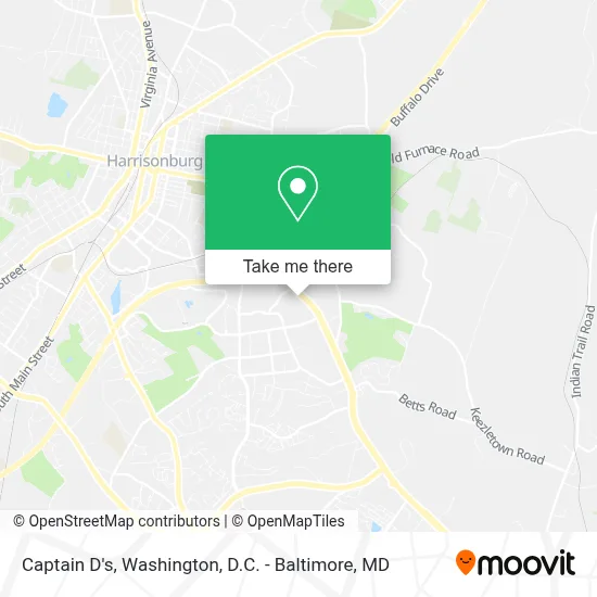 Captain D's map