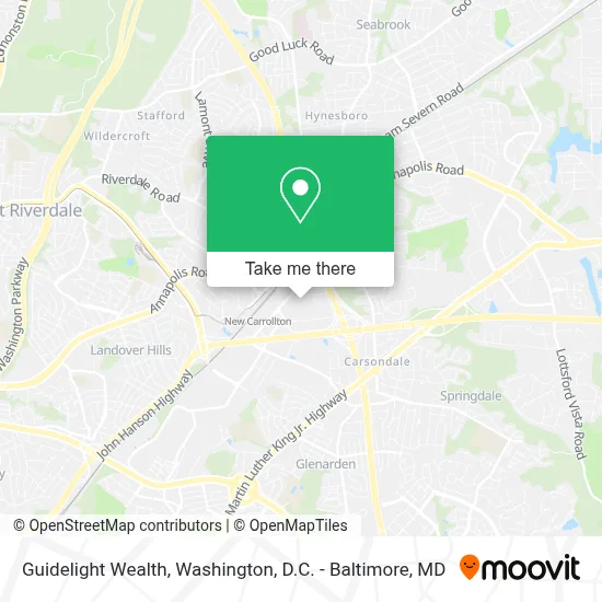 Guidelight Wealth map