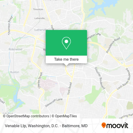 Venable Llp map