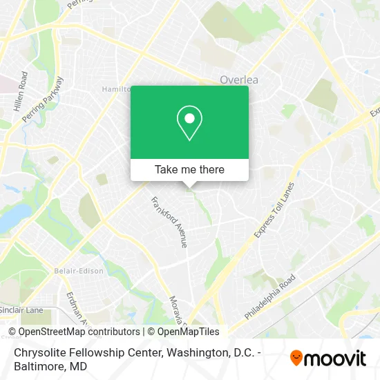 Chrysolite Fellowship Center map
