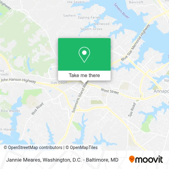 Jannie Meares map