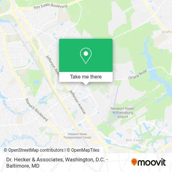 Dr. Hecker & Associates map