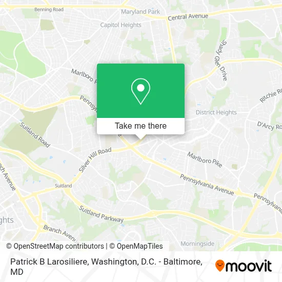 Patrick B Larosiliere map