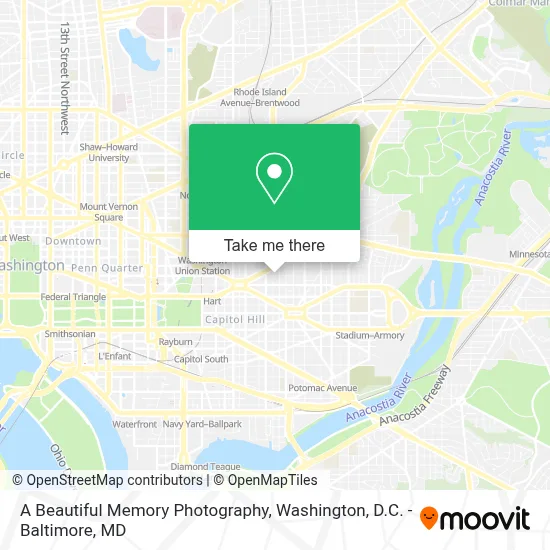 A Beautiful Memory Photography map