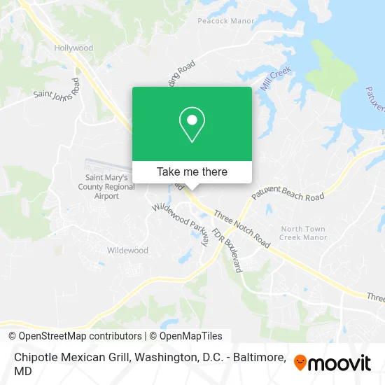 Chipotle Mexican Grill map