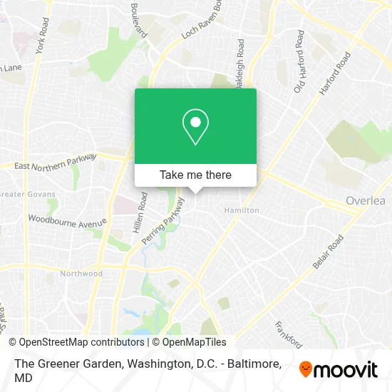 The Greener Garden map