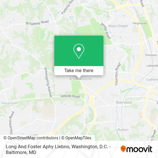Long And Foster Aphy Liebno map