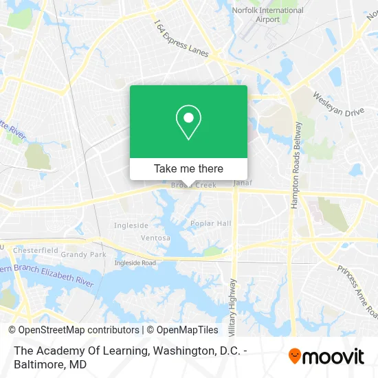 The Academy Of Learning map