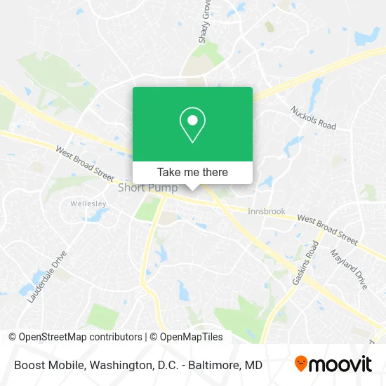 Boost Mobile map