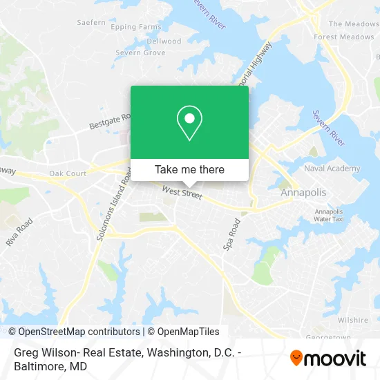 Greg Wilson- Real Estate map
