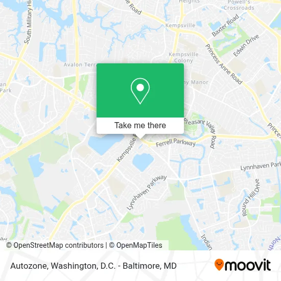Autozone map