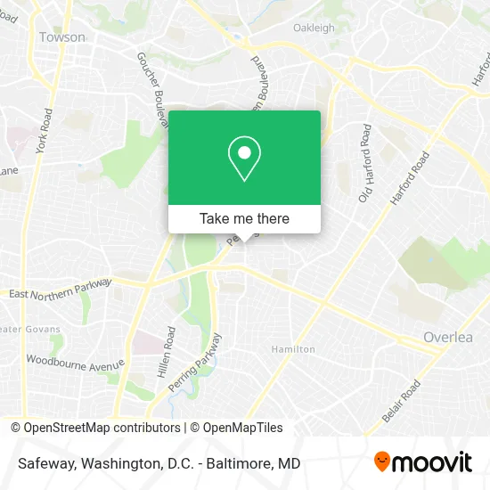 Safeway map
